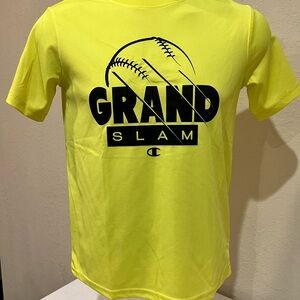 NWOT Champion Authentic
Athletic Boy's Shirt Neon Sun
Active Sport Top Sz 14/16